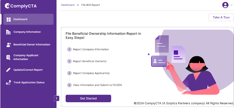 File BOI Report form